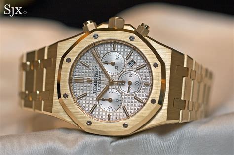 audemars piguet royal oak chronograph 41mm yellow gold